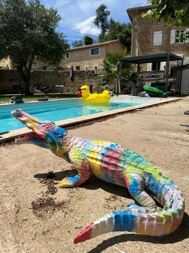 Photo de la galerie de l'établissement Gîte Intemporel Domaine du Galop d Aure, à Châteauneuf-de-Galaure