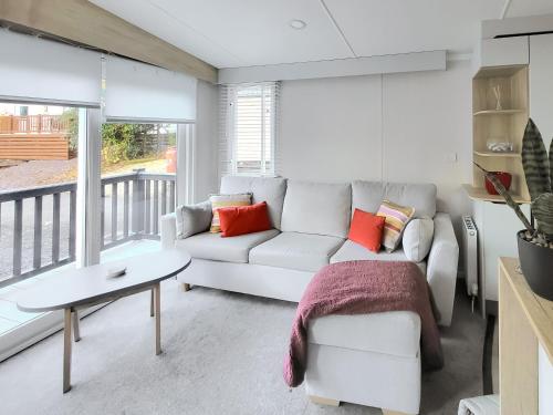 Ruang duduk di Brook Retreat