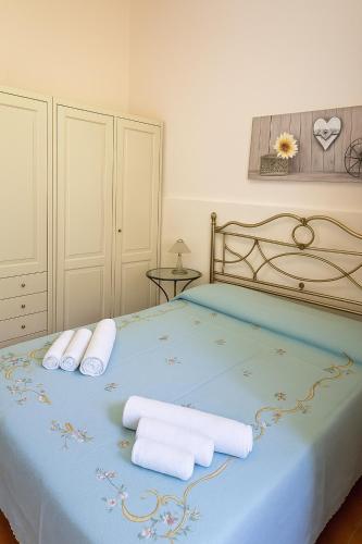 Giường trong phòng chung tại La Maison du Soleil