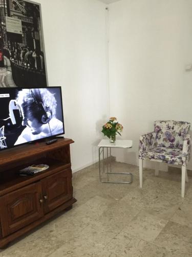 TV a/nebo společenská místnost v ubytování Apartments Kuljaca