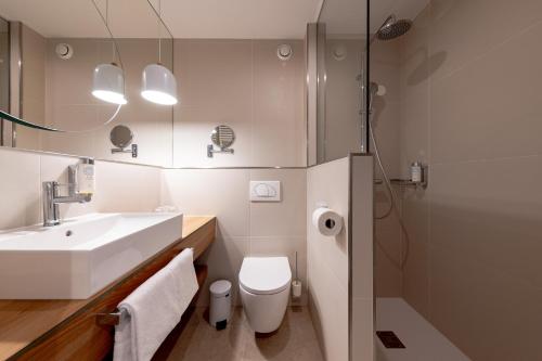 Koupelna v ubytování Hotel Termal - Terme 3000 - Sava Hotels & Resorts