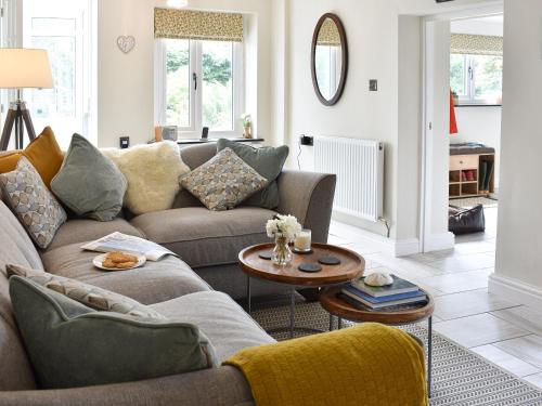 Ruang duduk di Finkle Cottage