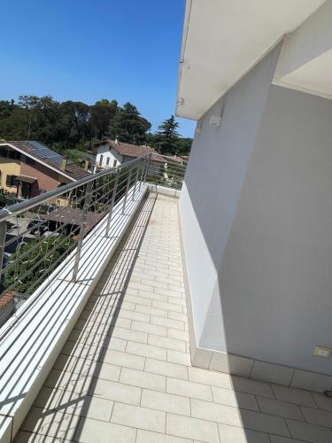 a balcony of a house with a view at Ara-Home in Aranova