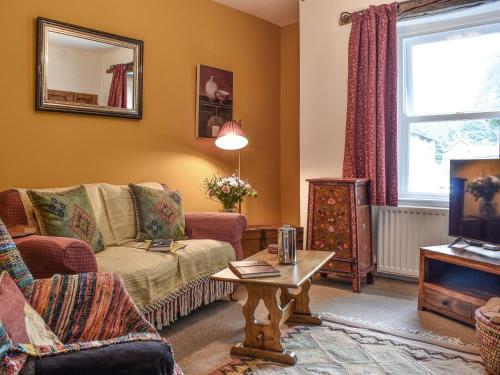 Posezení v ubytování Kings Cottage