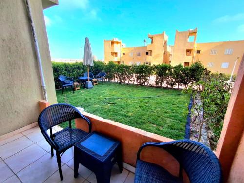 Doblex Beach Chalet with Private Garden in Reem ElFala Resort