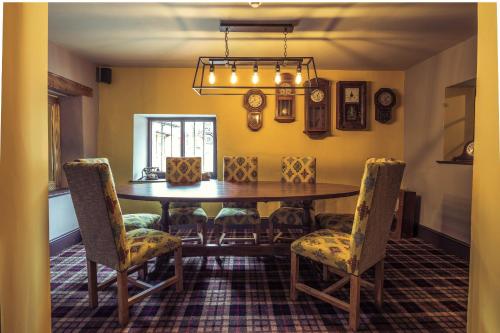 Χώρος καθιστικού στο The Greyhound Inn