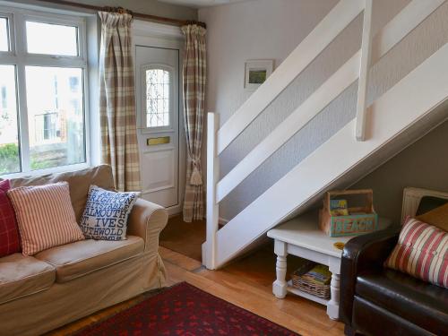 Et opholdsområde på Little Cottage