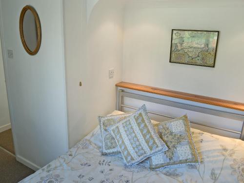 Postel nebo postele na pokoji v ubytování Moles Leap