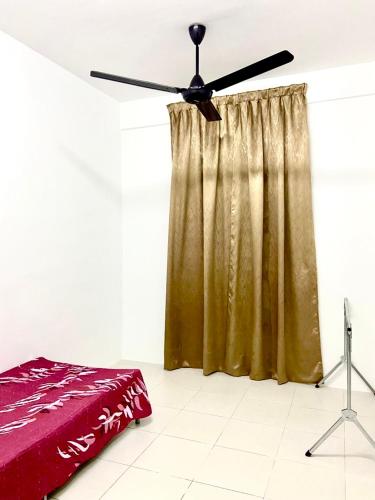 Katil atau katil-katil dalam bilik di SA Homestay