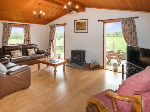 Posezení v ubytování Chestnut Lodge
