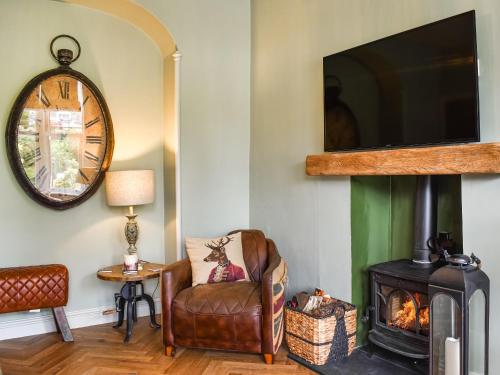 TV a/nebo společenská místnost v ubytování Orchard House