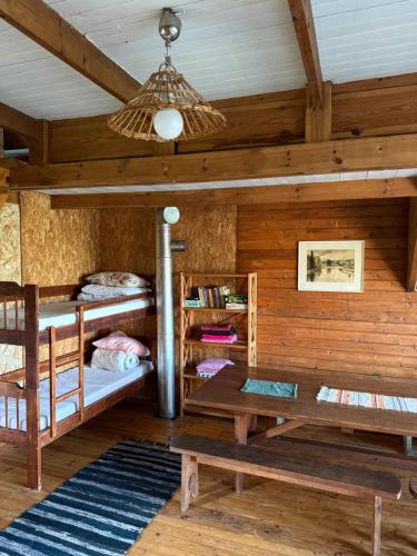 Postel nebo postele na pokoji v ubytování Eha Farmstay