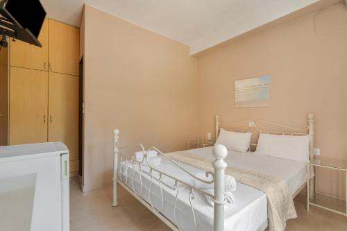 Katil atau katil-katil dalam bilik di Giorgio studios-apartments 2