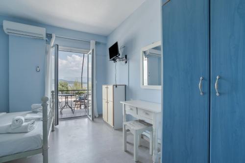 Katil atau katil-katil dalam bilik di Giorgio studios-apartments 2