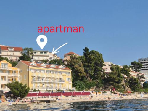 Apartman Lampić with beautiful sea view