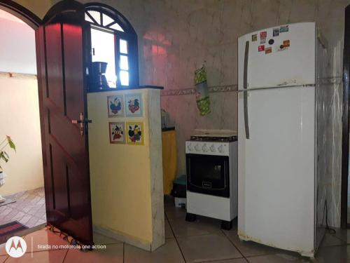 Η κουζίνα ή μικρή κουζίνα στο Casa das Dunas