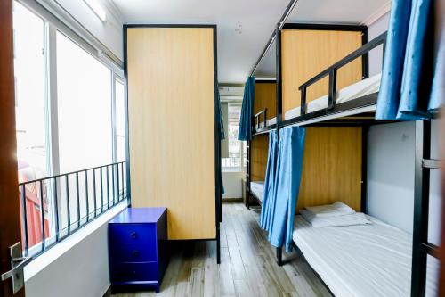 Postel nebo postele na pokoji v ubytování Panda Backpackers Hostel - the best choice in Hà Nội Old Quater
