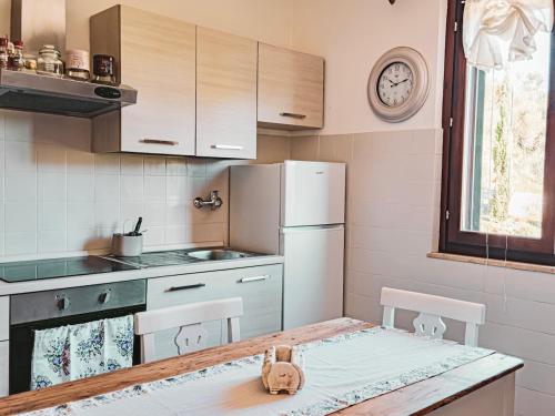 Dapur atau dapur kecil di Nonna Regina, house in Umbria