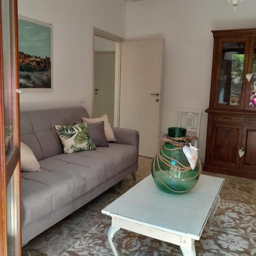 Posezení v ubytování Nonna Regina, house in Umbria