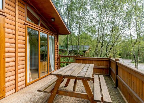 Μπαλκόνι ή βεράντα στο Quarry Walk Lodges