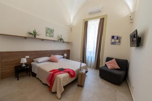 Katil atau katil-katil dalam bilik di Quattro Venti Case Vacanze