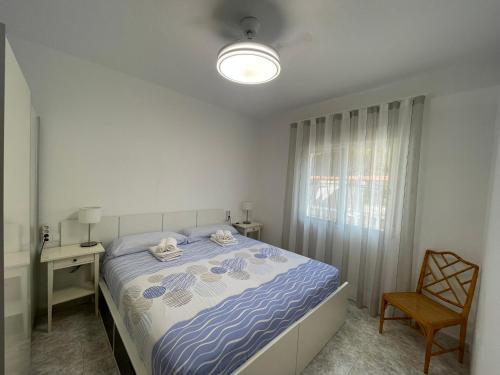 Postel nebo postele na pokoji v ubytování BELLAVISTA 9