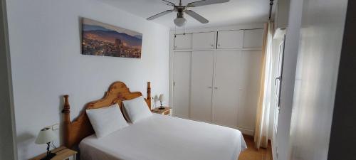 Postel nebo postele na pokoji v ubytování Première ligne de mer