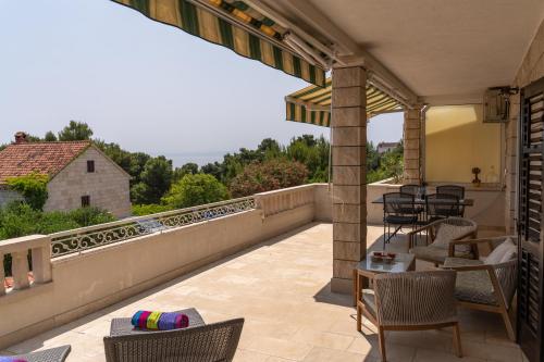 Balkoni atau teres di Apartments Siesta