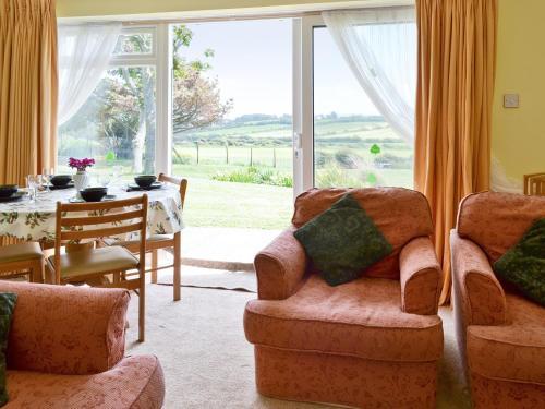 Χώρος καθιστικού στο Cliff End