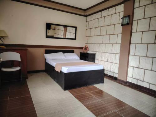 Una cama o camas en una habitación de Nice home