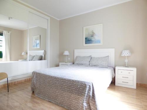 Postel nebo postele na pokoji v ubytování Departamento Jose