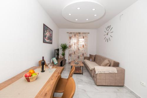 Χώρος καθιστικού στο Apartmani Vesna