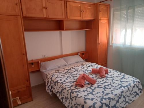 Ένα ή περισσότερα κρεβάτια σε δωμάτιο στο La Olivilla