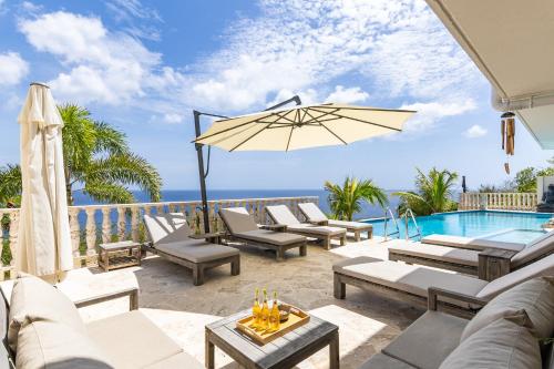 Πισίνα στο ή κοντά στο Villa Playa Hundu
