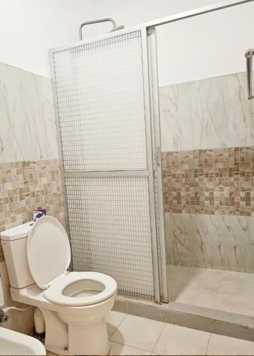 Koupelna v ubytování LC Hotels