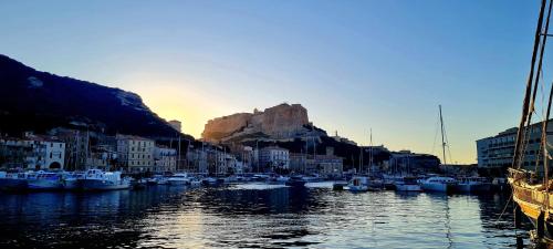 Le Nathalia - T3 4 étoiles - Vue port de Bonifacio