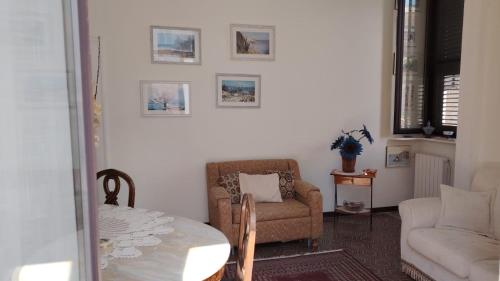 Χώρος καθιστικού στο Casa Piclò