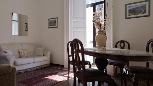 Χώρος καθιστικού στο Casa Piclò