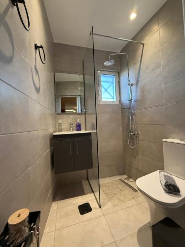 A bathroom at Panorama Studio