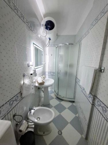 Koupelna v ubytování Melody Apartment Vlore