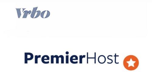 a logo for the premier host website at 3-bed Chelmsford apt w garden in Chelmsford