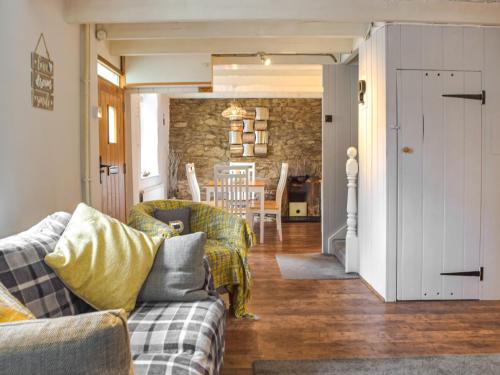 Posezení v ubytování Penlan Cottage