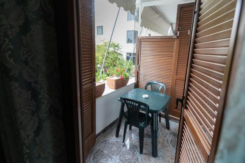 Balkón nebo terasa v ubytování Vila Kaci