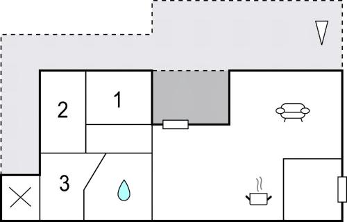a block diagram of a periodic table with a ruler at Gorgeous Home In Børkop With Kitchen in Børkop