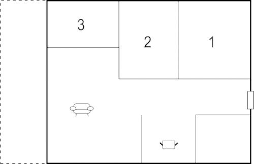an image of two squares with numbers on them at 2 Bedroom Cozy Home In Gedser in Gedser