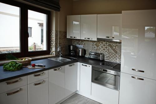 Dapur atau dapur kecil di Villamandala
