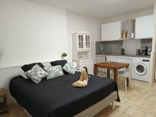 Kuchyň nebo kuchyňský kout v ubytování Cosy Arles