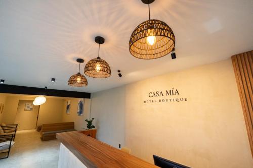 a waiting room at casa mia real boutique at Casa Mía Hotel Boutique in Zamora de Hidalgo