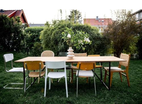 Casa by Bjørkheim, Modern Villa in Osloにある庭