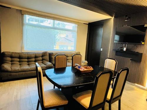 Posezení v ubytování Depa Frente al aeropuerto hasta 12 Huéspedes